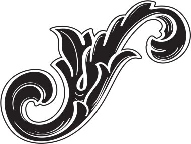 Siyah akant yaprağı