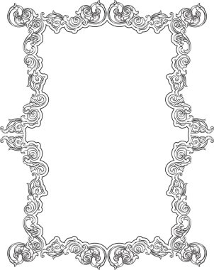 Gerçek Victoria retro güzel sanat sayfa