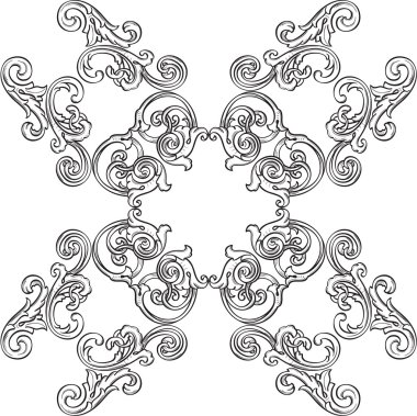 Vintage girdap rozet