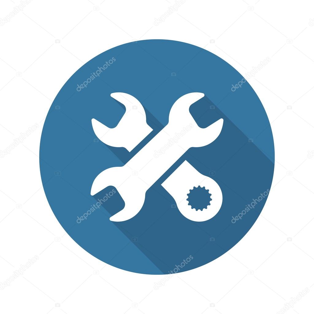 Repair Service Icon. Flat Design.