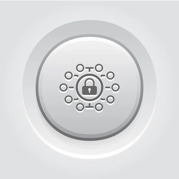 Point de sécurité Icône — Image vectorielle