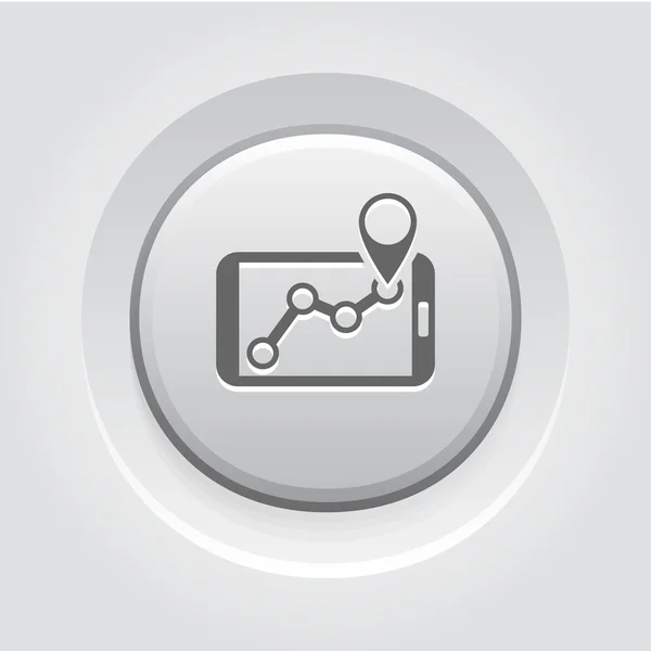 Icona di navigazione GPS — Vettoriale Stock