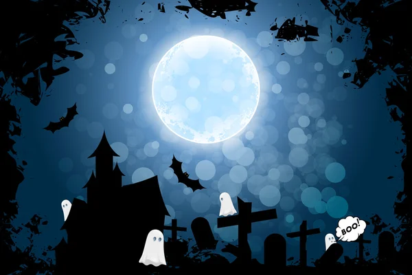 Fondo de Halloween — Archivo Imágenes Vectoriales