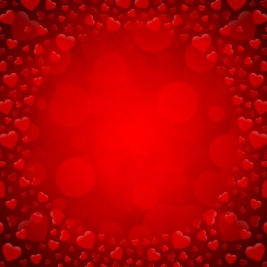 Sevgililer Günü tebrik kartı.