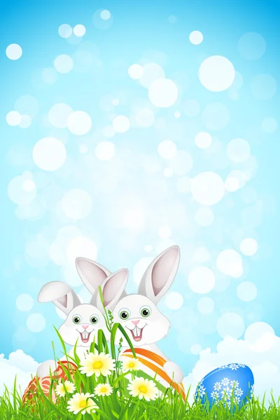 Vacances de Pâques fond — Image vectorielle