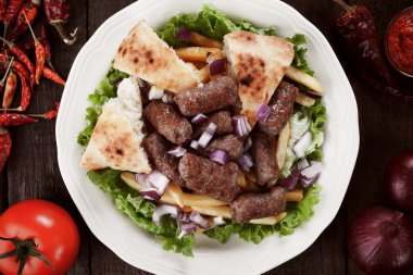 Cevapcici, Bosna kıyma kebabı