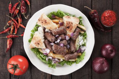 Cevapcici, Bosna kıyma kebabı