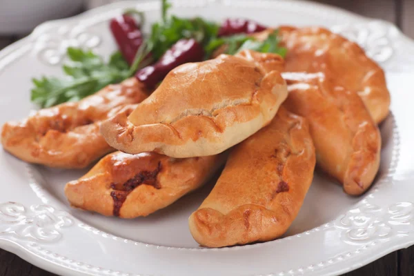 Empanadas, latinamerikanska mini pie — Stockfoto