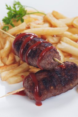 kebap, kıyılmış et şiş