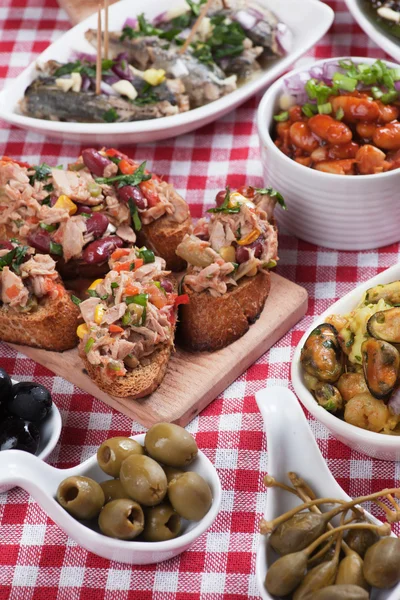 Spanische Tapas — Stockfoto