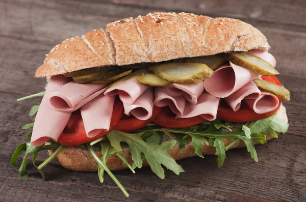 Panino sottomarino Baloney — Foto Stock