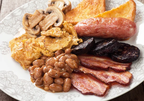 Full english breakfast — Stock Image Full english breakfast Royalty Free Stock Photos