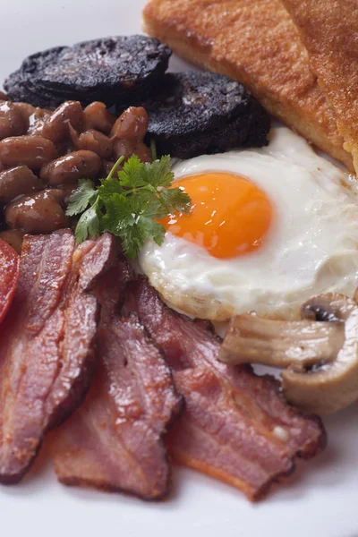 Full english breakfast — Stock Photo, Image