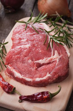 çiğ antrikot biftek