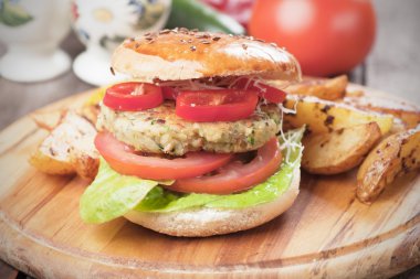 Vejetaryen burger