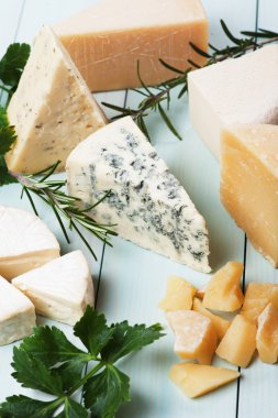 Assorted cheese clipart