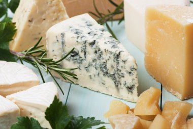 gorgonzola peyniri dilimini