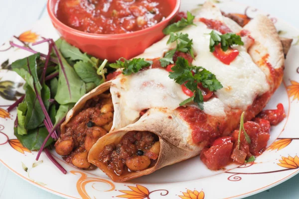 Mexicaanse enchilada — Stockfoto