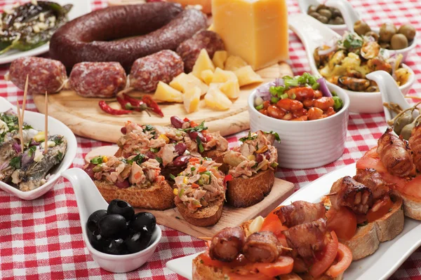 Spaanse tapas — Stockfoto