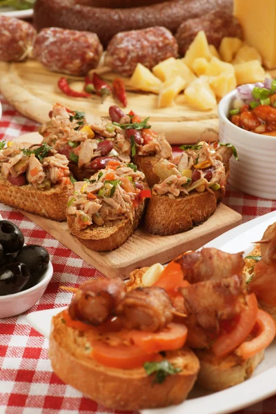 Spanish tapas — Stock Photo, Image