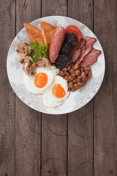 Full english breakfast — Stock Image Full english breakfast Royalty Free Stock Photos