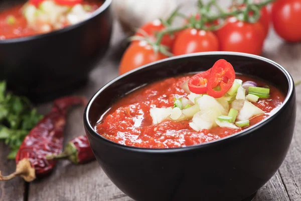 Gazpacho çorbası — Stok fotoğraf