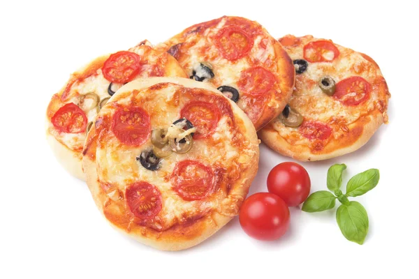 Mini pizzas — Foto de Stock