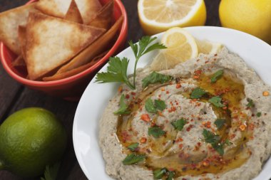 Baba ghanoush, Levanten patlıcan DIP