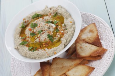 Baba ghanoush, Levanten patlıcan yemeği