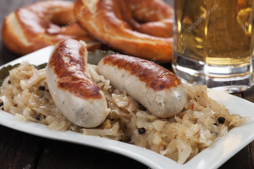 white german sausage