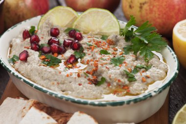 Baba ghanoush, Levanten patlıcan DIP