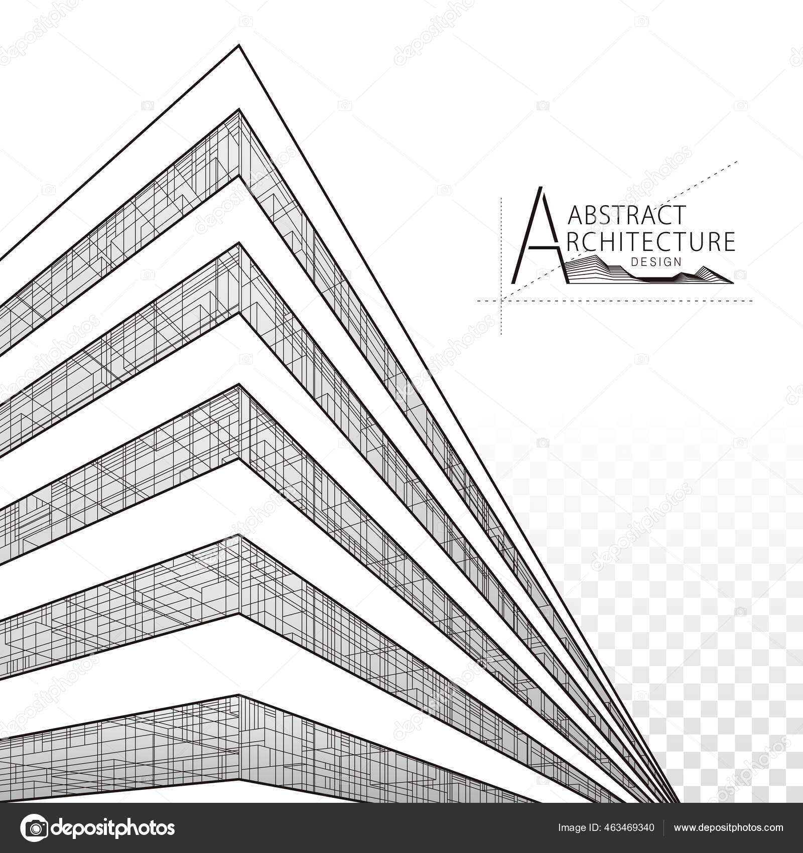 Проектирование Архитектурных Сооружений Абстрактный Современный.
