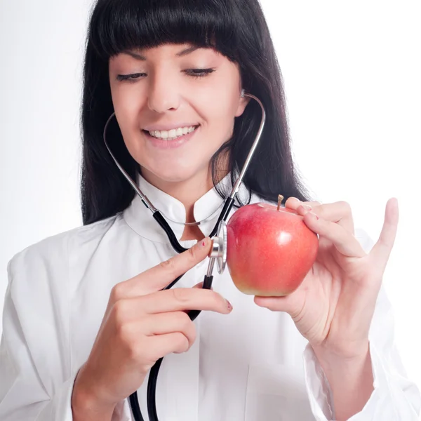 Médico nutricionista — Fotografia de Stock