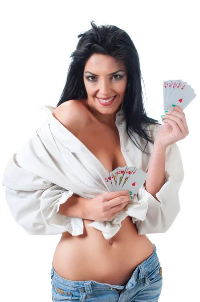 Fortune woman — Stock Photo, Image