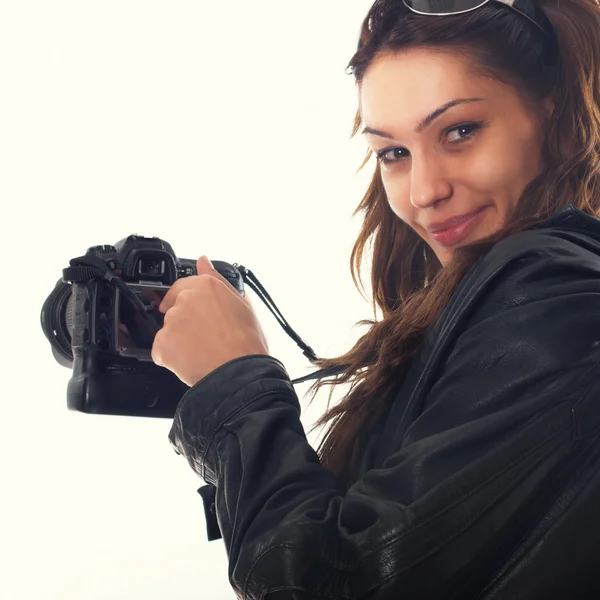 Doce fotógrafo — Fotografia de Stock