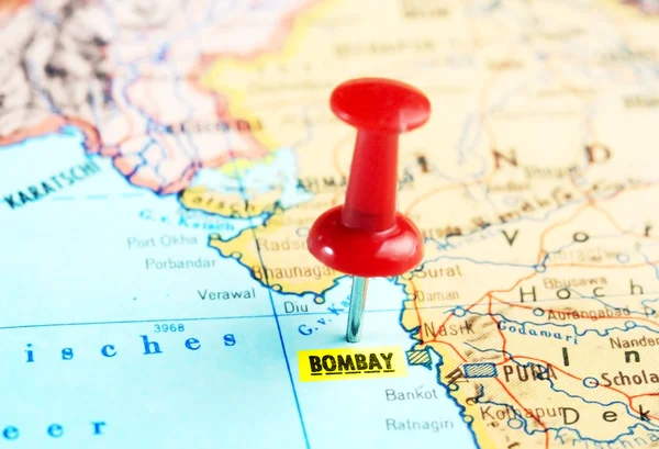 Bombay India  map