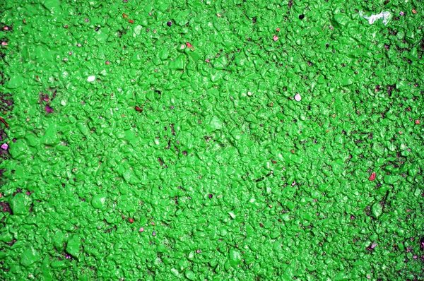 Asfalto verde — Foto Stock