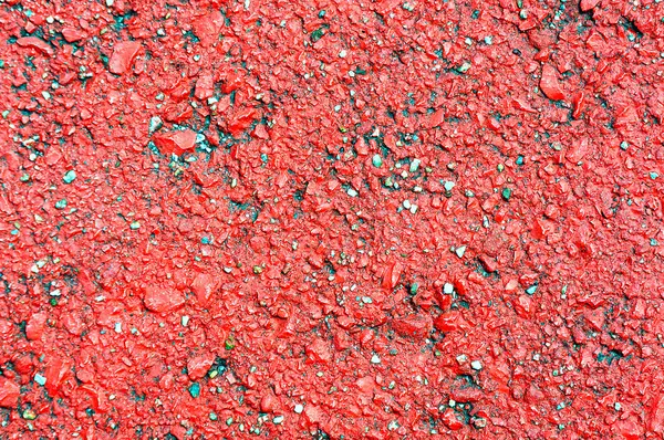 Červený asfalt — Stock fotografie