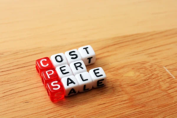 CPS Cost Per Sale — Stock Photo, Image