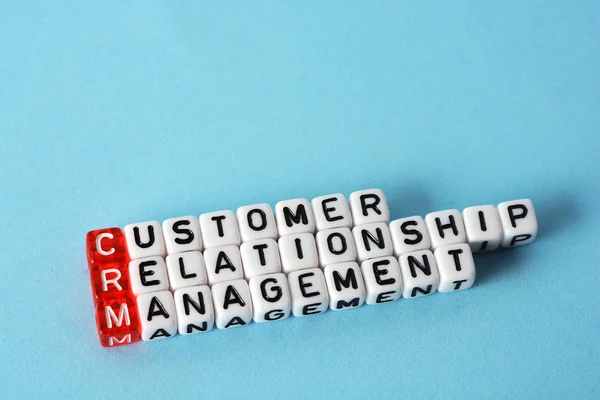 CRM consument Relationship Management — Stockfoto