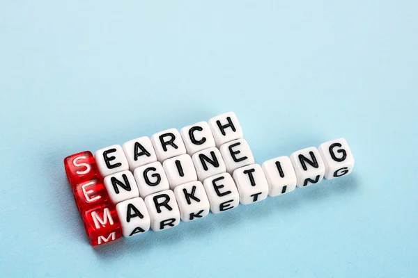 SEM Searh Motore di Marketing — Foto Stock