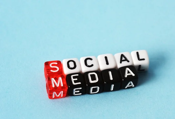 Redes sociales — Foto de Stock