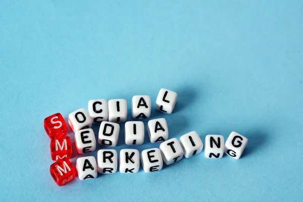 Smm sociale media marketing — Stockfoto