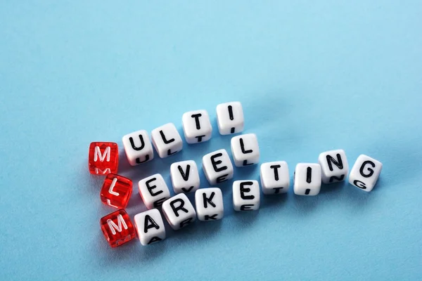 Mlm cubes — Stock Photo, Image