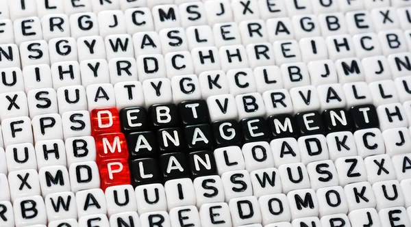 DMP ,Debt Management Plan — Stock Photo, Image