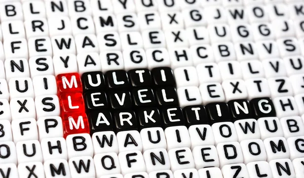 MLM, marketing de vários níveis — Fotografia de Stock