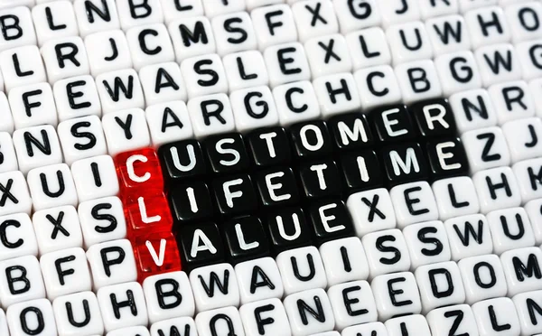 CLV Customer Lifetime Value — Stockfoto