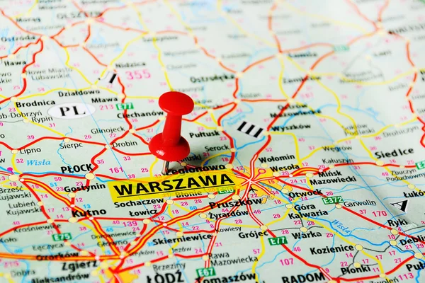 Warszawa ,Poland map