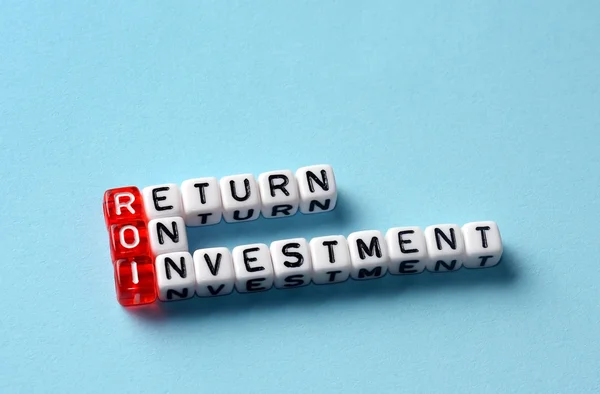 ROI retour sur investissement — Photo