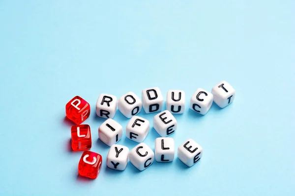PLC Product Life Cycle — 图库照片